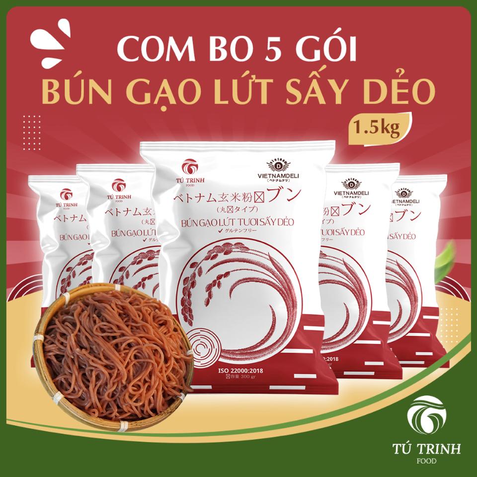 Bún gạo lứt - Tặng-duoc-ban-tai-Healmeal Vietnam