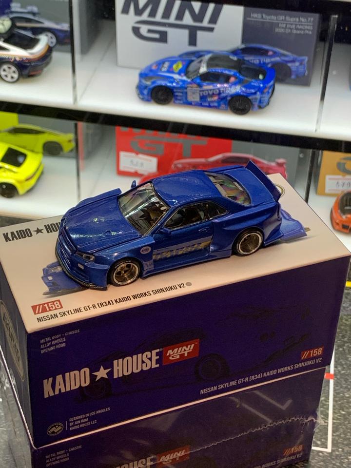 kaido house KHMG158 Nissan Skyline GT-R (R34) Kaido Works Shinjuku V2-duoc-ban-tai-GARAGE TOYS