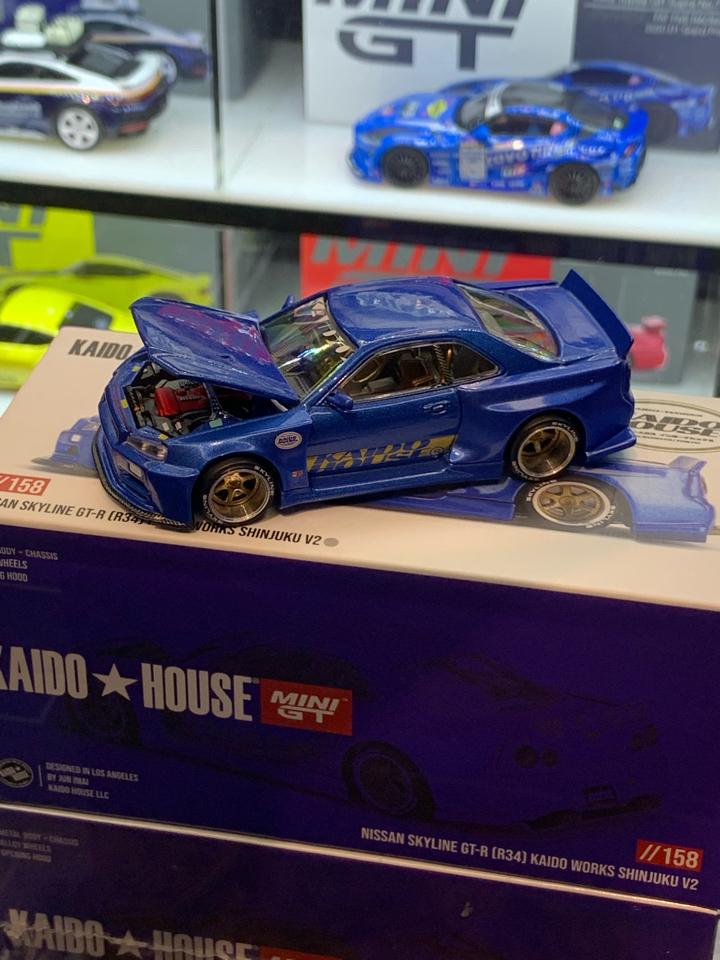 kaido house KHMG158 Nissan Skyline GT-R (R34) Kaido Works Shinjuku V2-duoc-ban-tai-GARAGE TOYS