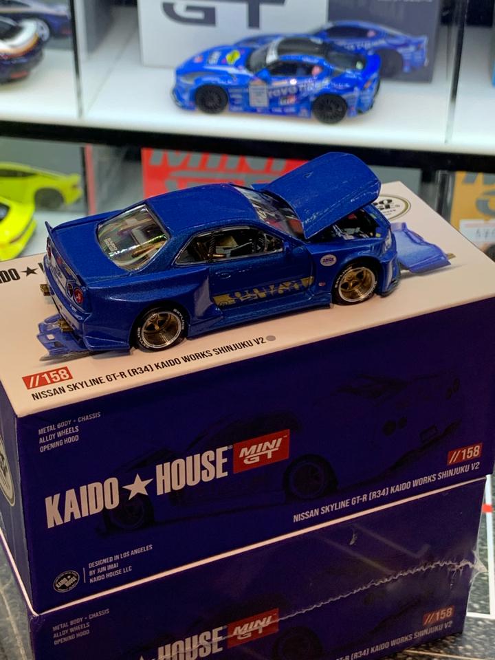 kaido house KHMG158 Nissan Skyline GT-R (R34) Kaido Works Shinjuku V2-duoc-ban-tai-GARAGE TOYS