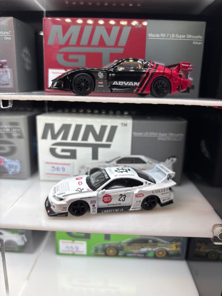 Mini GT Box Version MGT01059 Nissan LB-ER34 Super Silhouette ATHLETE/COLLET-duoc-ban-tai-GARAGE TOYS