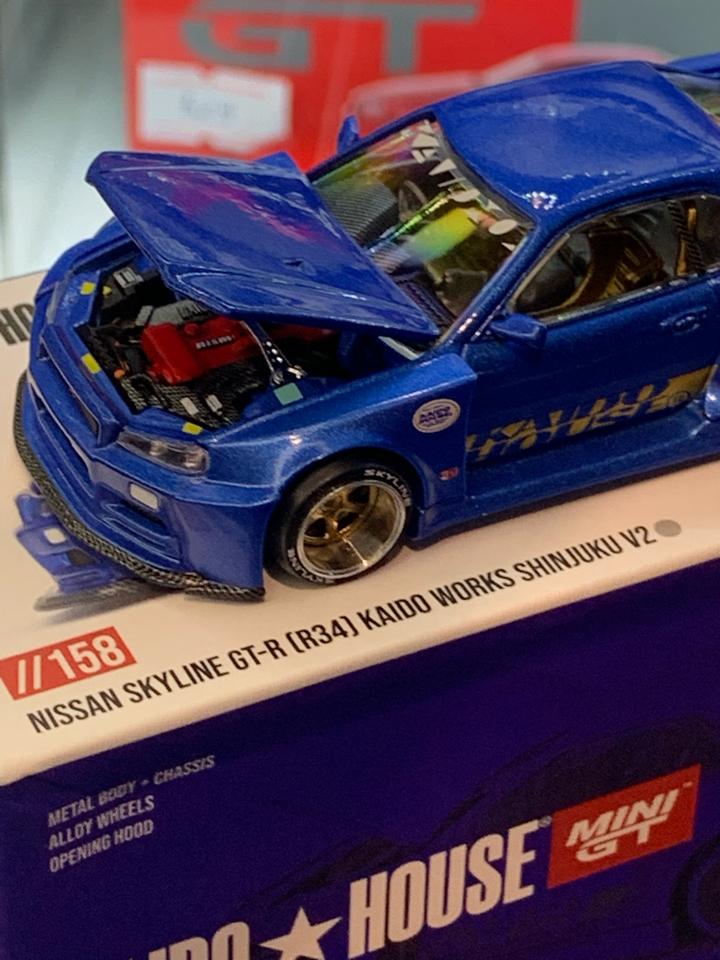 kaido house KHMG158 Nissan Skyline GT-R (R34) Kaido Works Shinjuku V2-duoc-ban-tai-GARAGE TOYS