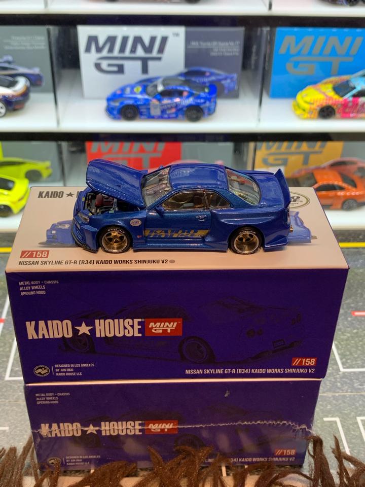 kaido house KHMG158 Nissan Skyline GT-R (R34) Kaido Works Shinjuku V2-duoc-ban-tai-GARAGE TOYS