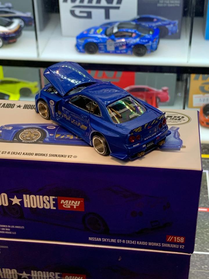 kaido house KHMG158 Nissan Skyline GT-R (R34) Kaido Works Shinjuku V2-duoc-ban-tai-GARAGE TOYS