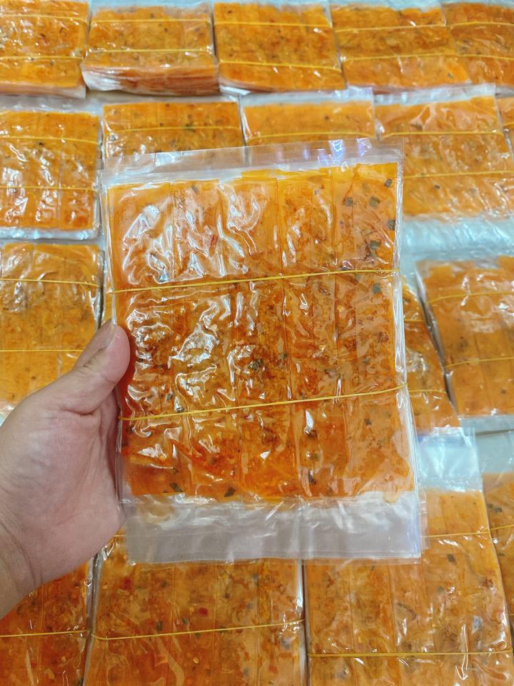 Dẻo tôm cuộn -duoc-ban-tai-Thảo Nguyên - Bánh tráng Tây Ninh