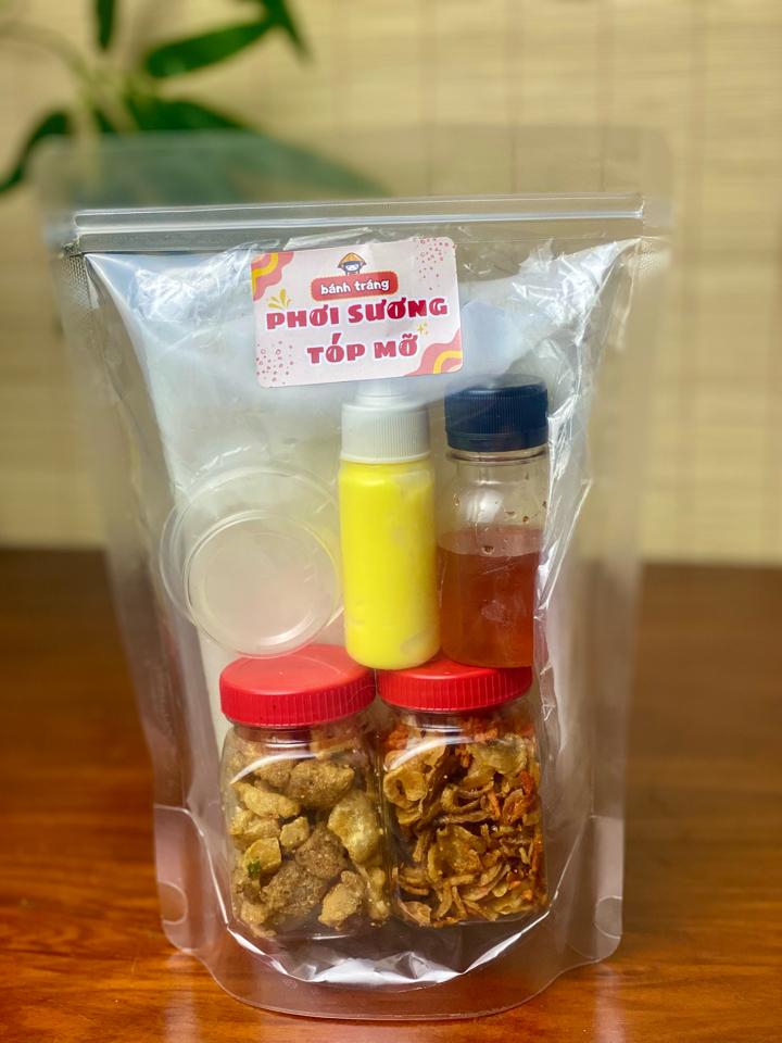 Combo mini - Phơi sương tóp mỡ-duoc-ban-tai-Thảo Nguyên - Bánh tráng Tây Ninh