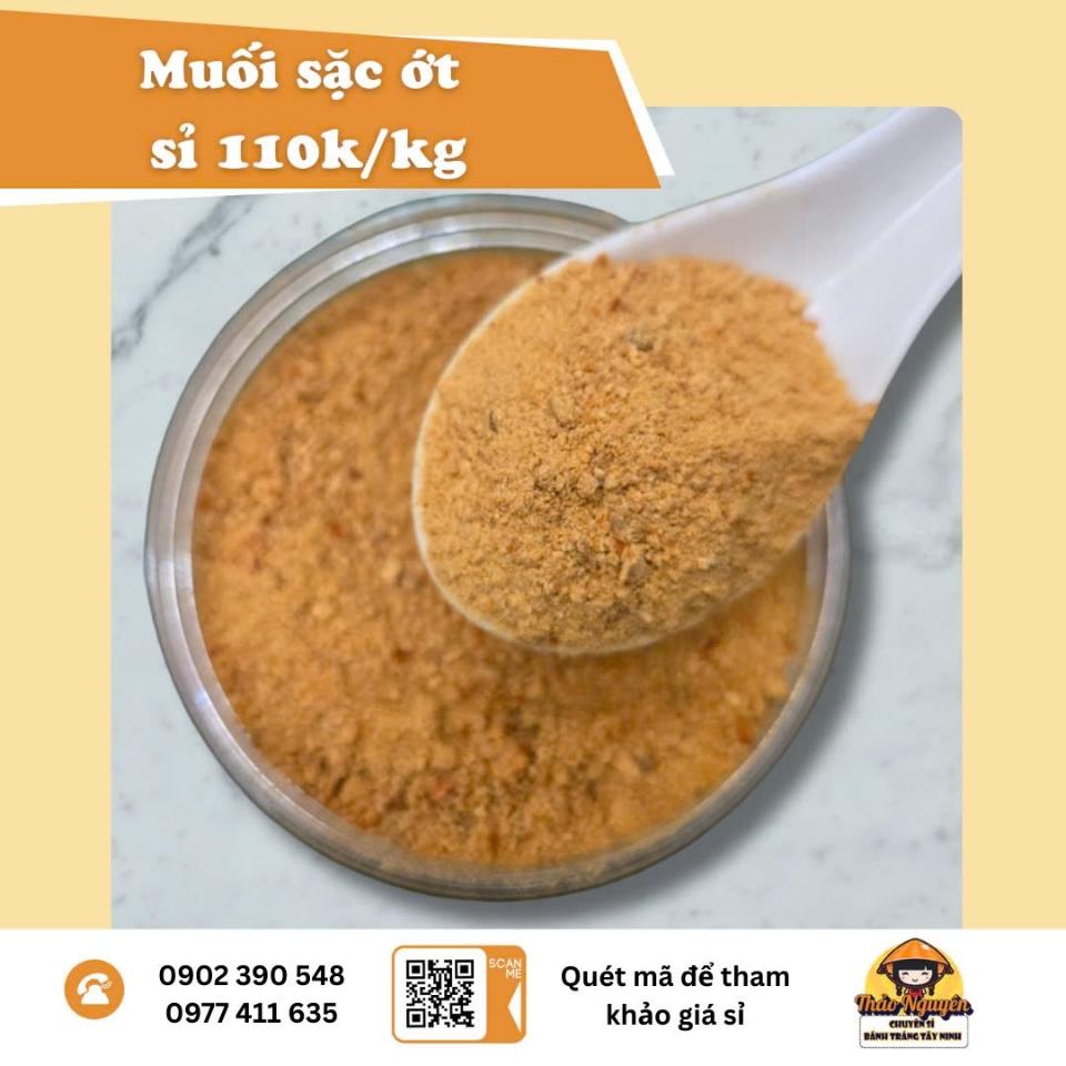 Muối sặc ớt-duoc-ban-tai-Thảo Nguyên - Bánh tráng Tây Ninh