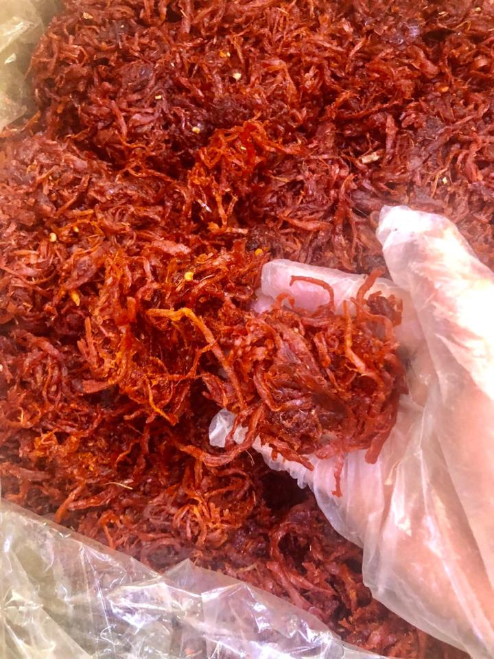 Khô bò sợi đỏ -duoc-ban-tai-Thảo Nguyên - Bánh tráng Tây Ninh