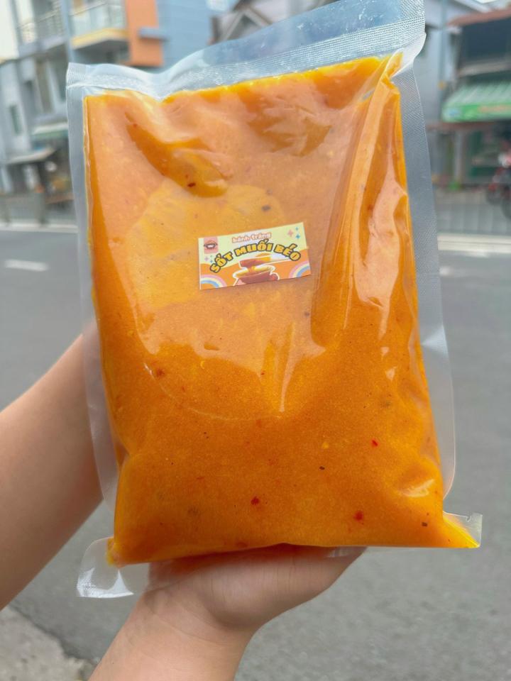 Sốt muối béo-duoc-ban-tai-Thảo Nguyên - Bánh tráng Tây Ninh