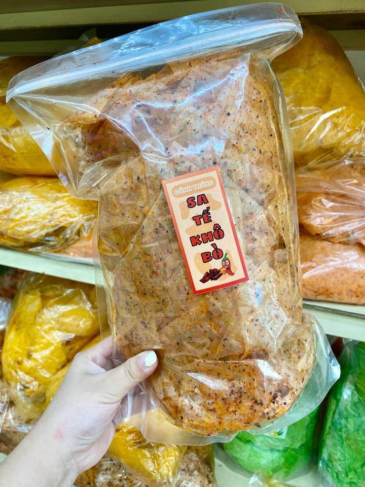 Bánh tráng lá sa tế bò-duoc-ban-tai-Thảo Nguyên - Bánh tráng Tây Ninh