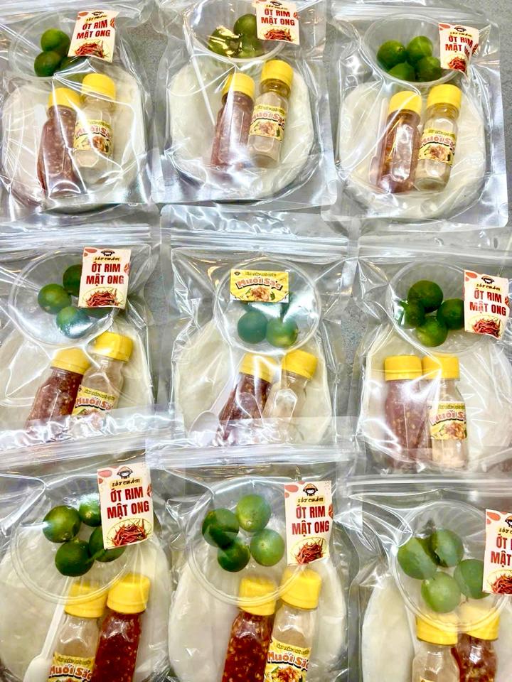 Phơi sương ớt rim muối sặc - set mini-duoc-ban-tai-Thảo Nguyên - Bánh tráng Tây Ninh