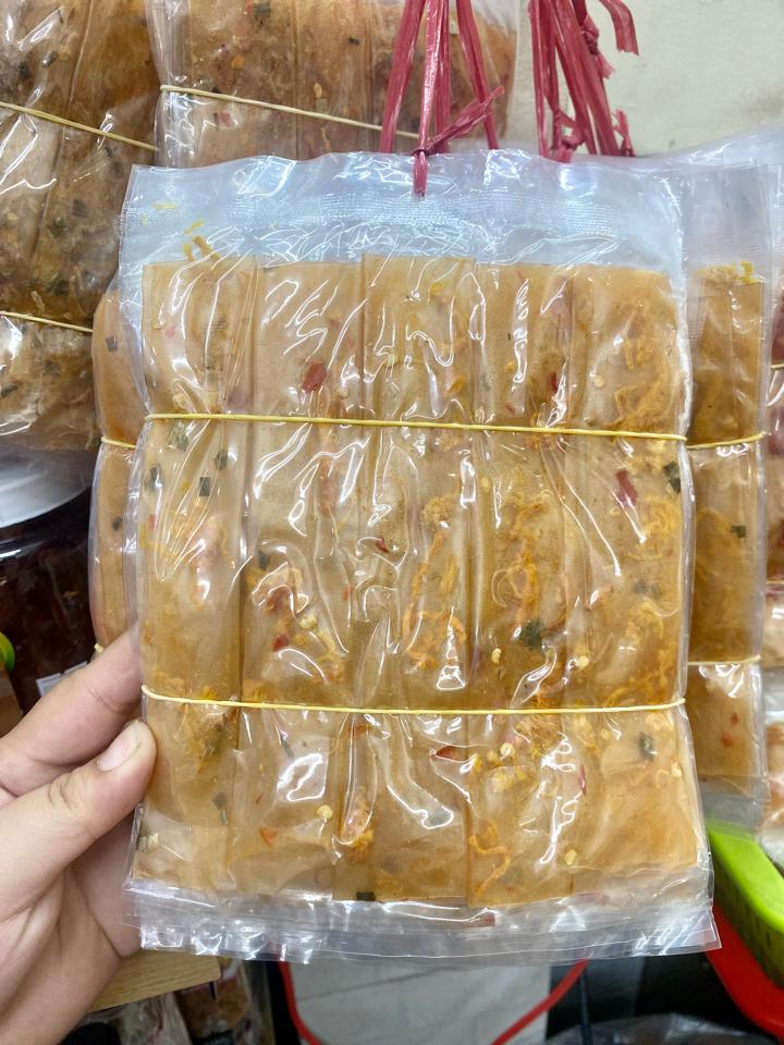 Dẻo tôm cuộn -duoc-ban-tai-Thảo Nguyên - Bánh tráng Tây Ninh