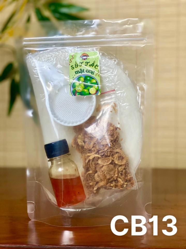 Combo mini - phơi sương sốt tắc hành phi-duoc-ban-tai-Thảo Nguyên - Bánh tráng Tây Ninh