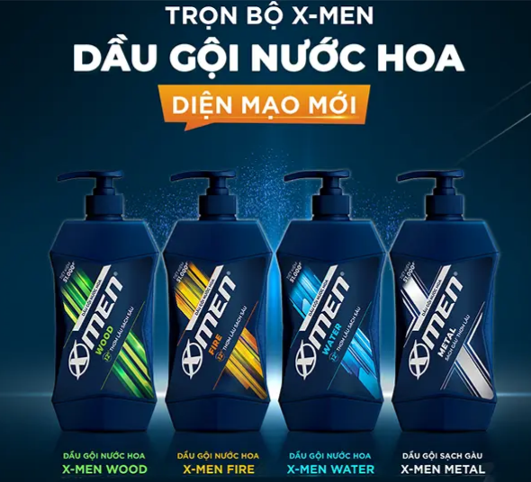 Dầu gội x men 650g-duoc-ban-tai-SHOP TẠP HOÁ HOÀ TÂM