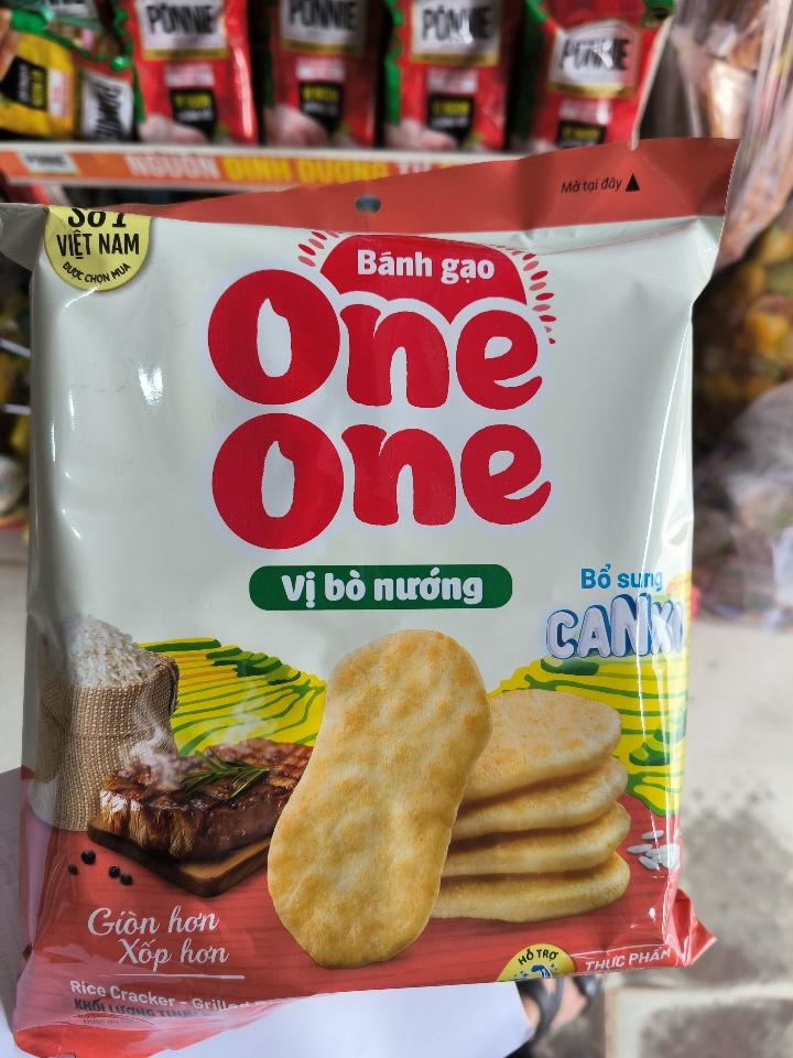 Bánh gạo one one bò canxi-duoc-ban-tai-SHOP TẠP HOÁ HOÀ TÂM
