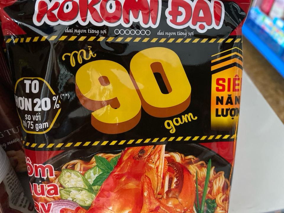 Mì Kokomi đại Tôm chua cay-duoc-ban-tai-Nekoni Station