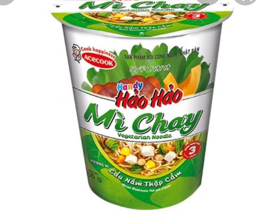 Mì ly Hảo Hảo chay -duoc-ban-tai-Nekoni Station