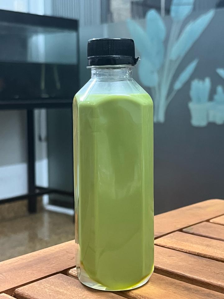 Trà sữa thái xanh + thạch-duoc-ban-tai-Nekoni Station