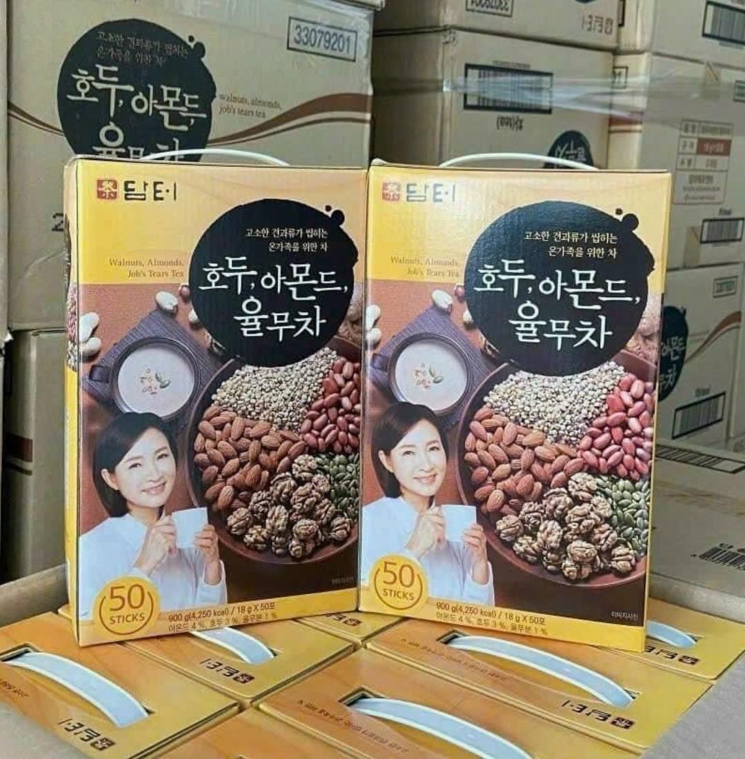 BỘT NGŨ CỐC ĐẸP DÁNG - BỒI BỔ SỨC KHỎE DAMTUH HÀN QUỐC. Hộp 50 gói.-duoc-ban-tai-HƯƠNG TÁO ĐỎ