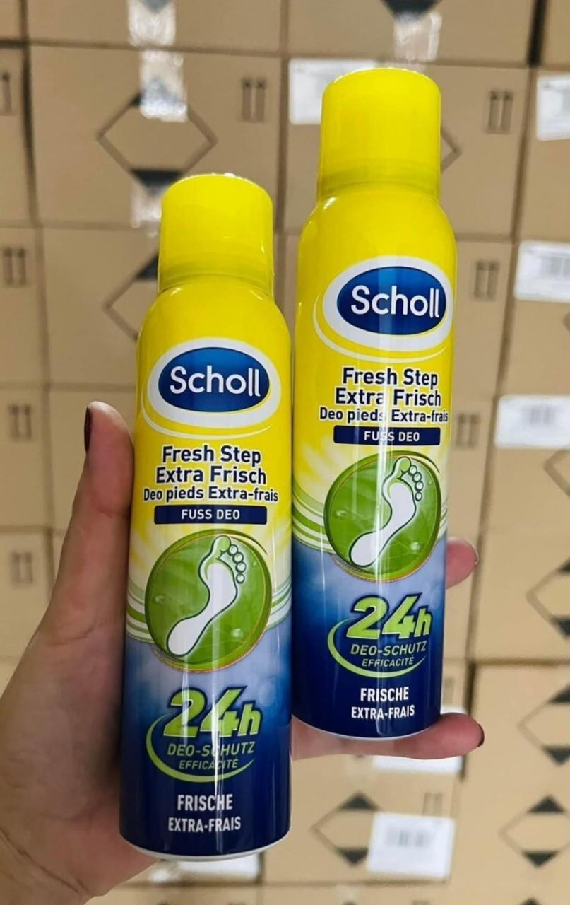 XỊT KHỬ MÙI HÔI CHÂN VÀ XỊT KHỬ MÙI GIÀY SCHOLL 24h-duoc-ban-tai-HƯƠNG TÁO ĐỎ