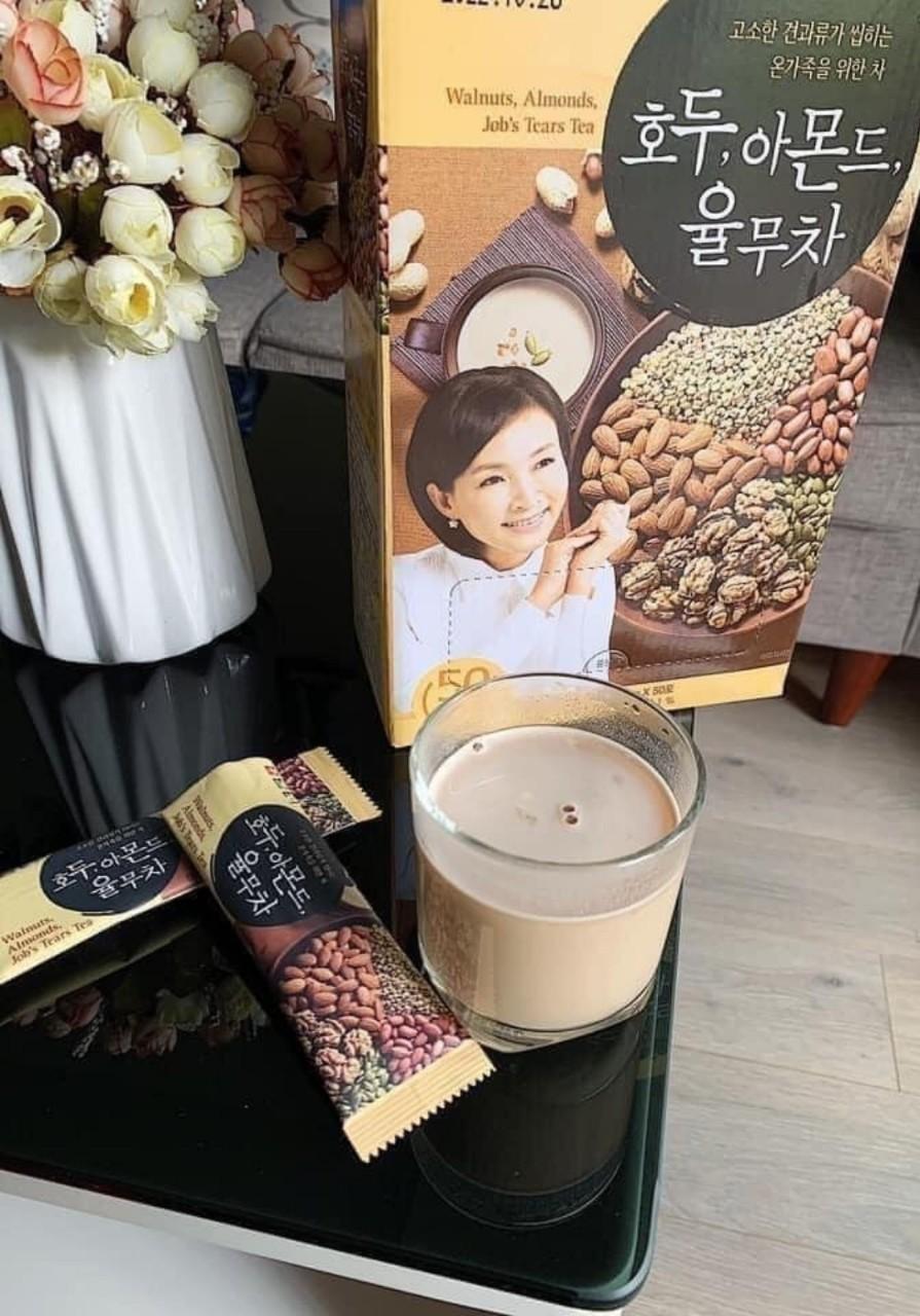 BỘT NGŨ CỐC ĐẸP DÁNG - BỒI BỔ SỨC KHỎE DAMTUH HÀN QUỐC. Hộp 50 gói.-duoc-ban-tai-HƯƠNG TÁO ĐỎ