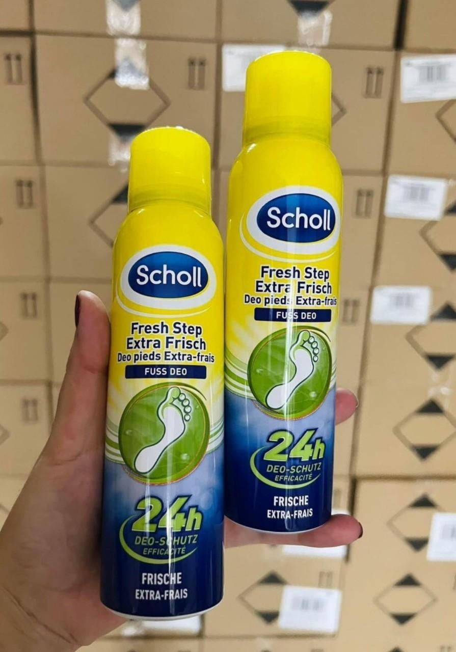 XỊT KHỬ MÙI HÔI CHÂN VÀ XỊT KHỬ MÙI GIÀY SCHOLL 24h-duoc-ban-tai-HƯƠNG TÁO ĐỎ