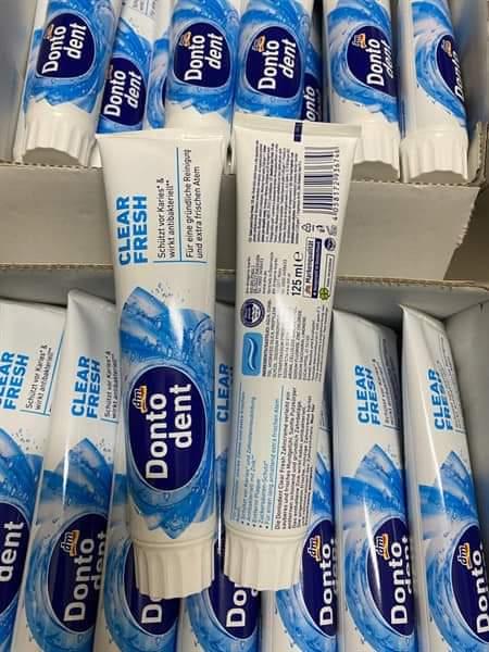 KEM ĐÁNH RĂNG DONTODENT 125ml-duoc-ban-tai-HƯƠNG TÁO ĐỎ