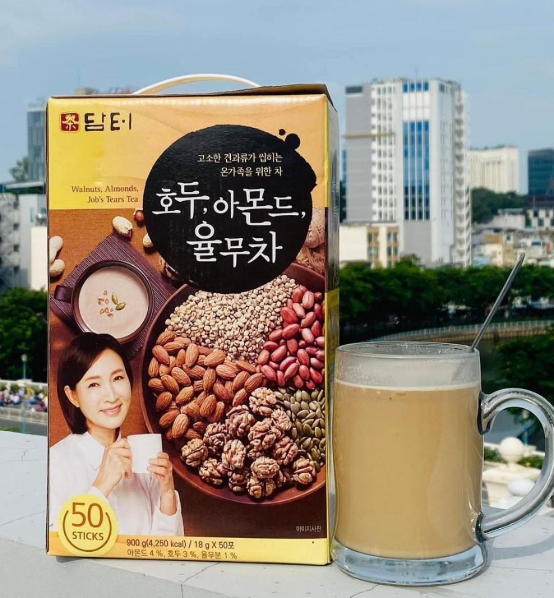 BỘT NGŨ CỐC ĐẸP DÁNG - BỒI BỔ SỨC KHỎE DAMTUH HÀN QUỐC. Hộp 50 gói.-duoc-ban-tai-HƯƠNG TÁO ĐỎ
