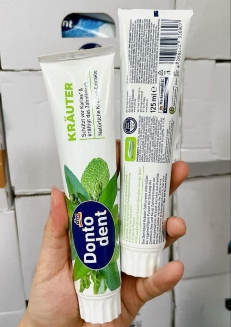 KEM ĐÁNH RĂNG DONTODENT 125ml-duoc-ban-tai-HƯƠNG TÁO ĐỎ