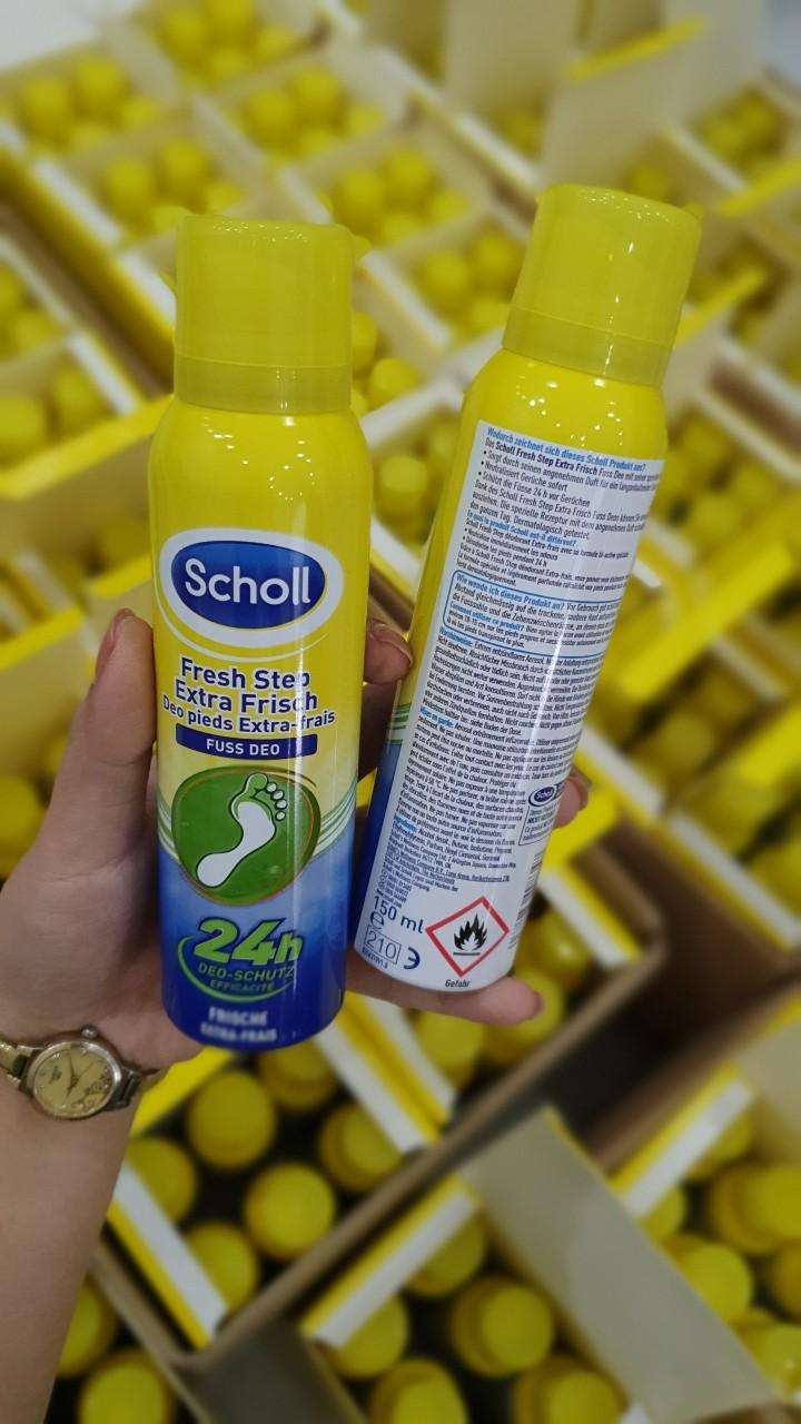 XỊT KHỬ MÙI HÔI CHÂN VÀ XỊT KHỬ MÙI GIÀY SCHOLL 24h-duoc-ban-tai-HƯƠNG TÁO ĐỎ