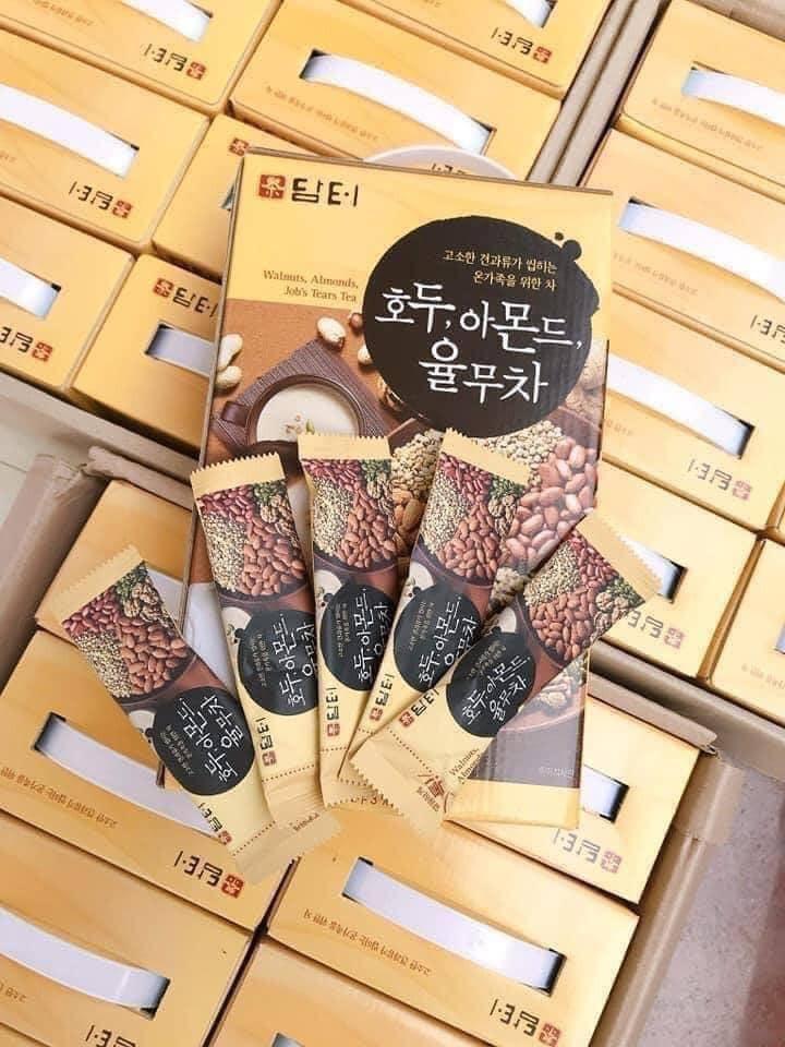 BỘT NGŨ CỐC ĐẸP DÁNG - BỒI BỔ SỨC KHỎE DAMTUH HÀN QUỐC. Hộp 50 gói.-duoc-ban-tai-HƯƠNG TÁO ĐỎ