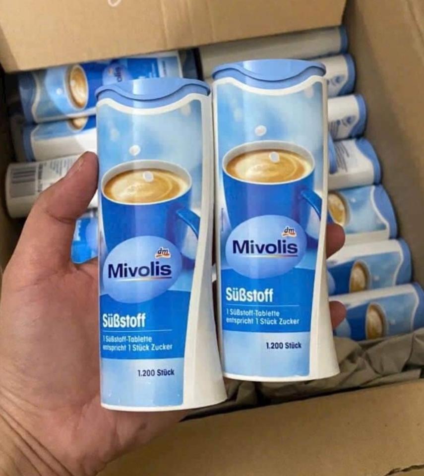 🇩🇪 Viên #đường #ănkiêng Mivolis Substoff Đức 1200 viên 🇩🇪-duoc-ban-tai-HƯƠNG TÁO ĐỎ