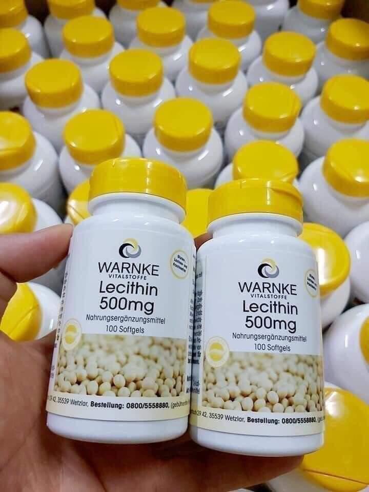 Tinh chất Mầm đậu nành WARNKE LECITHIN 500mg-duoc-ban-tai-HƯƠNG TÁO ĐỎ