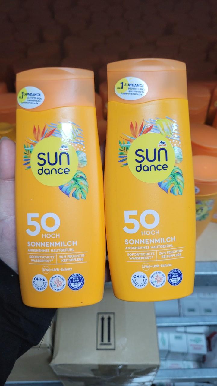 Kem Chống Nắng Sundance Sonnencreme 50 / Tuýp 200ml dạng kem-duoc-ban-tai-HƯƠNG TÁO ĐỎ