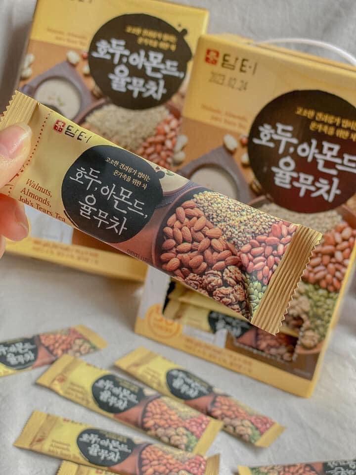 BỘT NGŨ CỐC ĐẸP DÁNG - BỒI BỔ SỨC KHỎE DAMTUH HÀN QUỐC. Hộp 50 gói.-duoc-ban-tai-HƯƠNG TÁO ĐỎ
