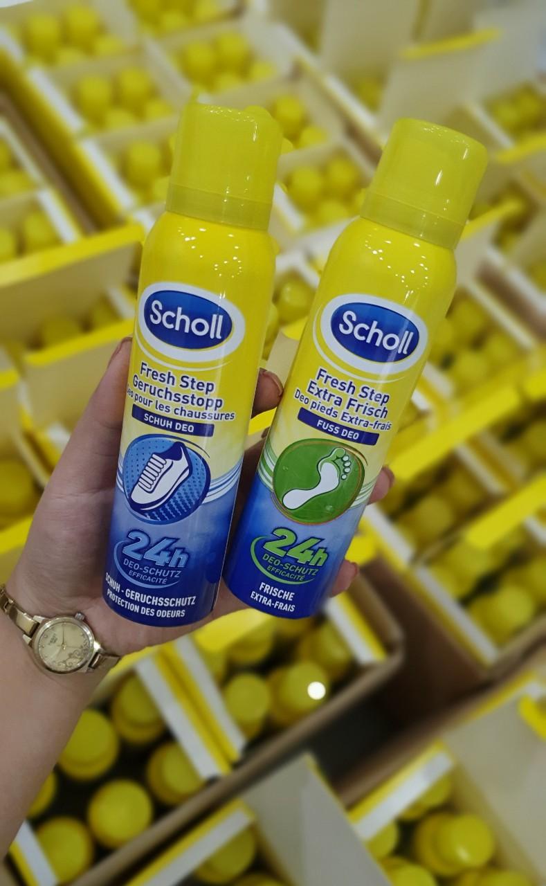 XỊT KHỬ MÙI HÔI CHÂN VÀ XỊT KHỬ MÙI GIÀY SCHOLL 24h-duoc-ban-tai-HƯƠNG TÁO ĐỎ