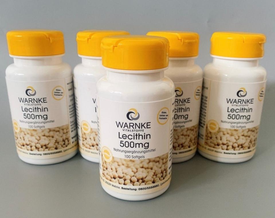 Tinh chất Mầm đậu nành WARNKE LECITHIN 500mg-duoc-ban-tai-HƯƠNG TÁO ĐỎ