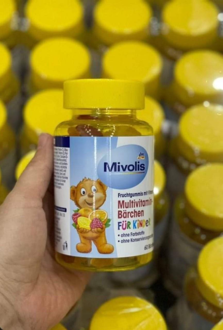 KẸO GẤU MIVOLIS CỦA ĐỨC BỔ SUNG VITAMIN-duoc-ban-tai-HƯƠNG TÁO ĐỎ