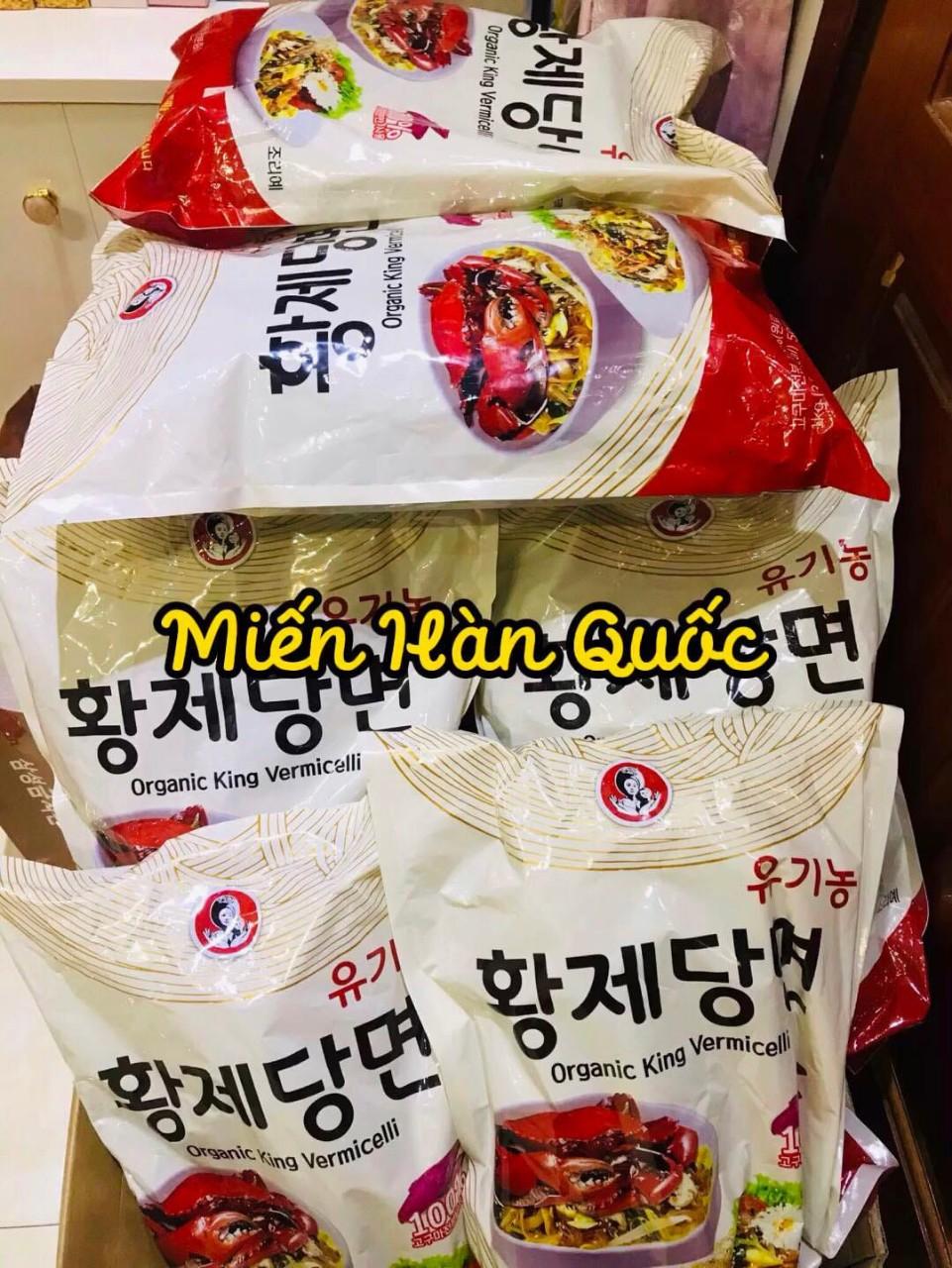 MIẾN HOÀNG ĐẾ ORGANIC HÀN QUỐC CHÍNH HIỆU CHUẨN HÀN ✅ Túi 1kg-duoc-ban-tai-HƯƠNG TÁO ĐỎ
