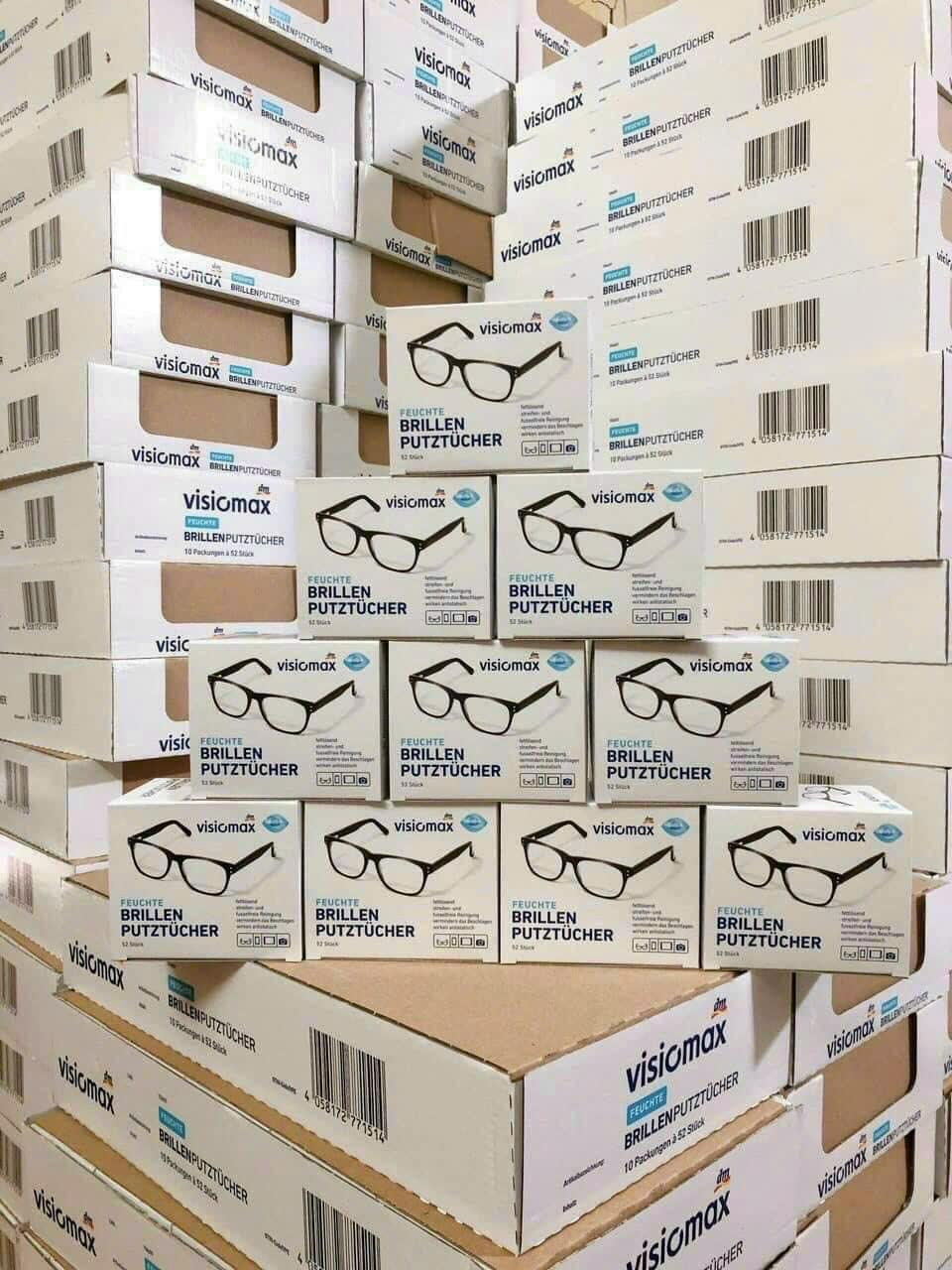 GIẤY LAU KÍNH VISIOMAX. Hộp 52 miếng-duoc-ban-tai-HƯƠNG TÁO ĐỎ