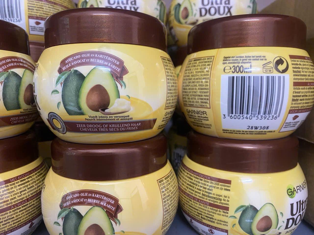 Ủ TÓC BƠ GARNIER ULTRA DOUX HÀNG PHÁP 300ml-duoc-ban-tai-HƯƠNG TÁO ĐỎ