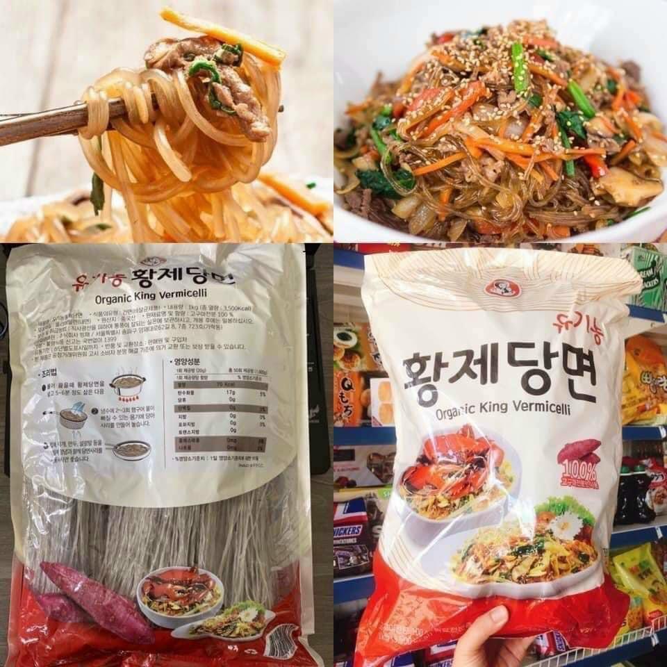 MIẾN HOÀNG ĐẾ ORGANIC HÀN QUỐC CHÍNH HIỆU CHUẨN HÀN ✅ Túi 1kg-duoc-ban-tai-HƯƠNG TÁO ĐỎ