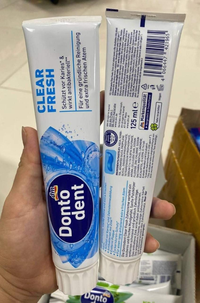 KEM ĐÁNH RĂNG DONTODENT 125ml-duoc-ban-tai-HƯƠNG TÁO ĐỎ