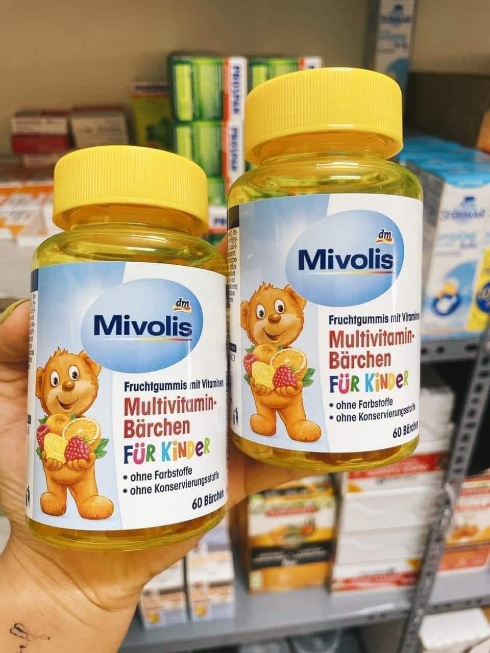 KẸO GẤU MIVOLIS CỦA ĐỨC BỔ SUNG VITAMIN-duoc-ban-tai-HƯƠNG TÁO ĐỎ