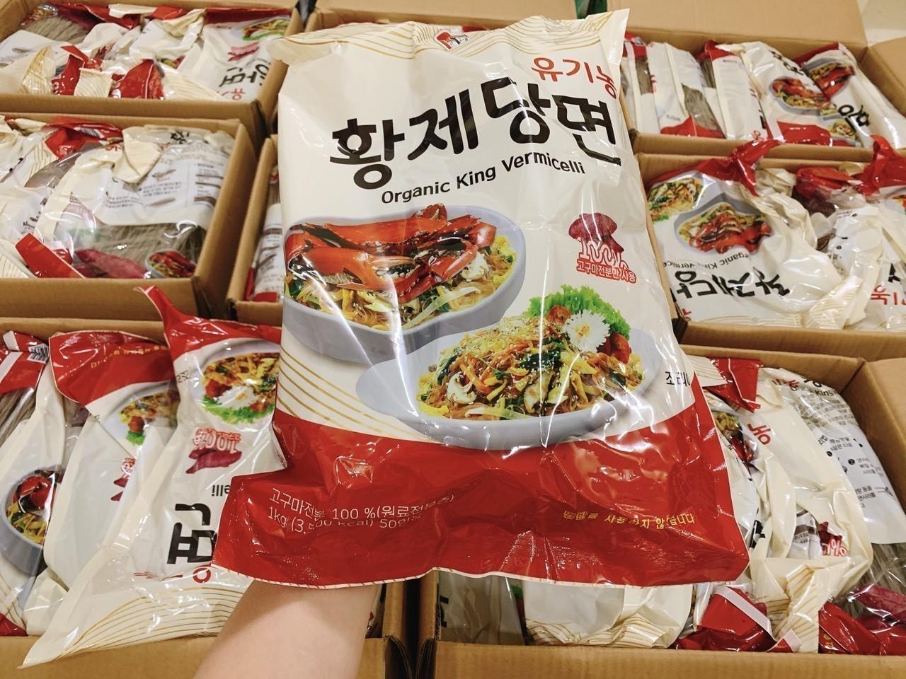 MIẾN HOÀNG ĐẾ ORGANIC HÀN QUỐC CHÍNH HIỆU CHUẨN HÀN ✅ Túi 1kg-duoc-ban-tai-HƯƠNG TÁO ĐỎ