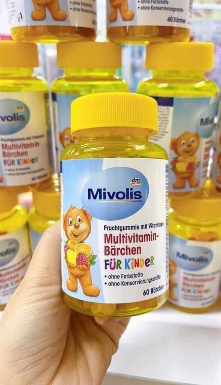 KẸO GẤU MIVOLIS CỦA ĐỨC BỔ SUNG VITAMIN-duoc-ban-tai-HƯƠNG TÁO ĐỎ