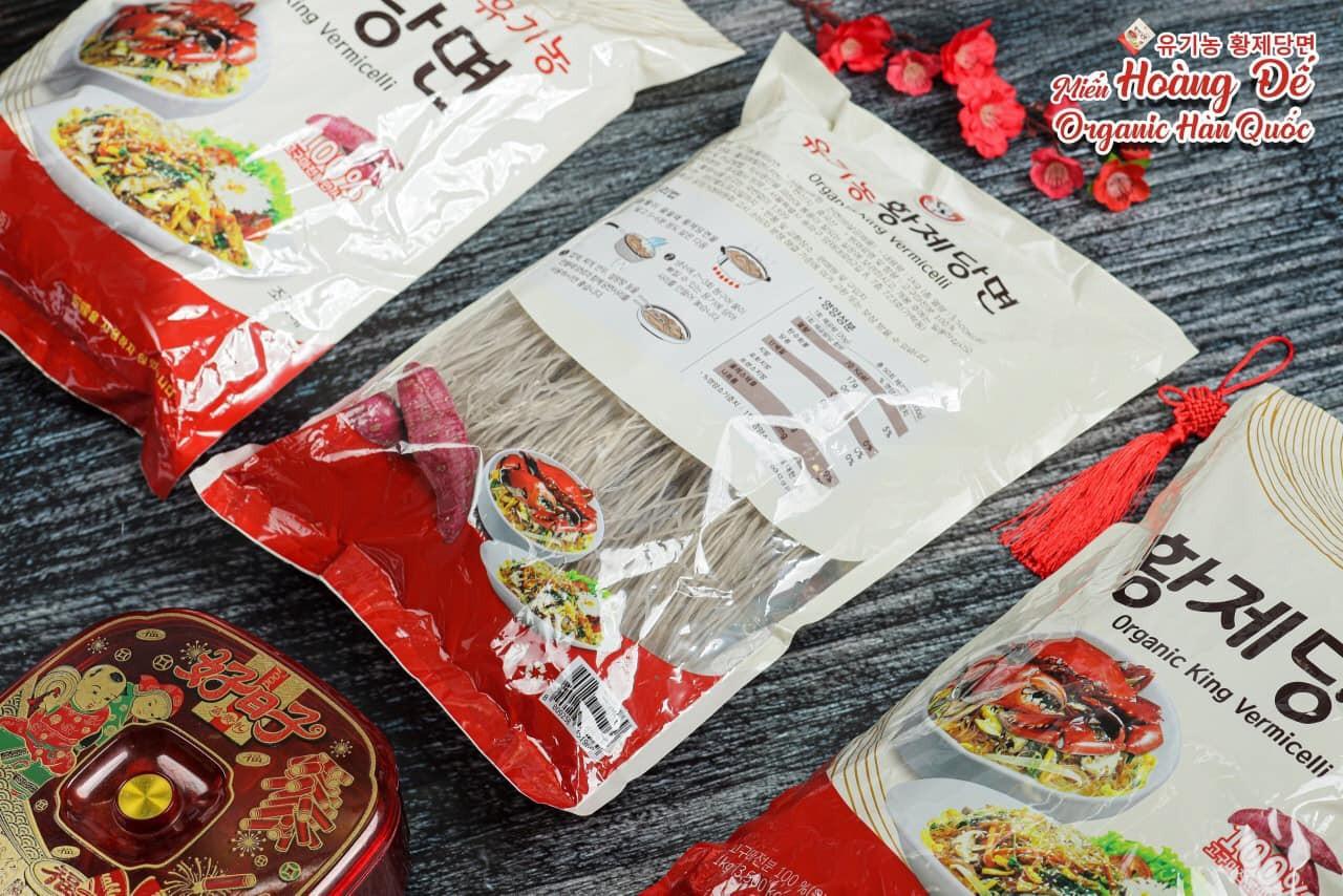 MIẾN HOÀNG ĐẾ ORGANIC HÀN QUỐC CHÍNH HIỆU CHUẨN HÀN ✅ Túi 1kg-duoc-ban-tai-HƯƠNG TÁO ĐỎ