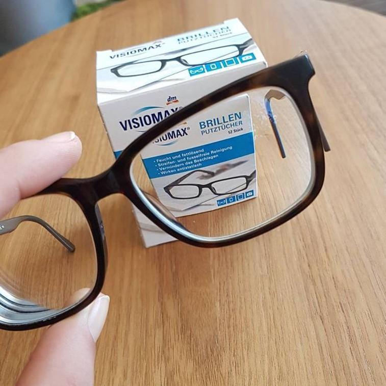GIẤY LAU KÍNH VISIOMAX. Hộp 52 miếng-duoc-ban-tai-HƯƠNG TÁO ĐỎ