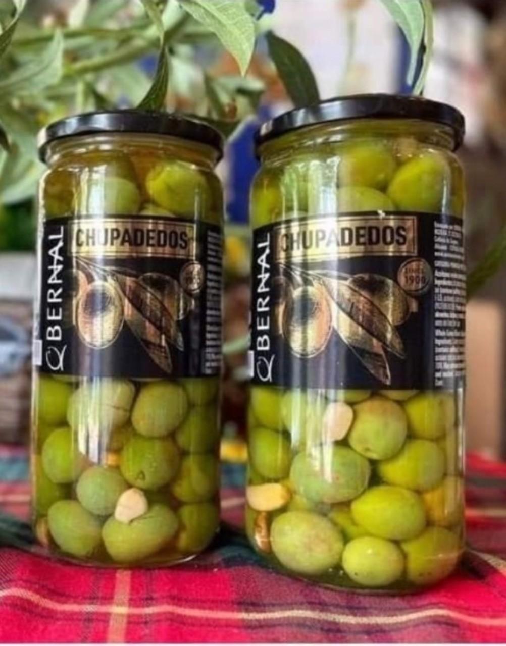 Quả oliu xanh nguyên hạt Bernal chupadedos. Hũ 685gr-duoc-ban-tai-HƯƠNG TÁO ĐỎ
