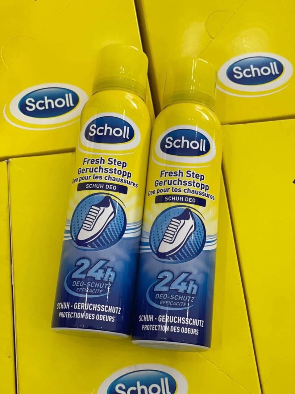 XỊT KHỬ MÙI HÔI CHÂN VÀ XỊT KHỬ MÙI GIÀY SCHOLL 24h-duoc-ban-tai-HƯƠNG TÁO ĐỎ